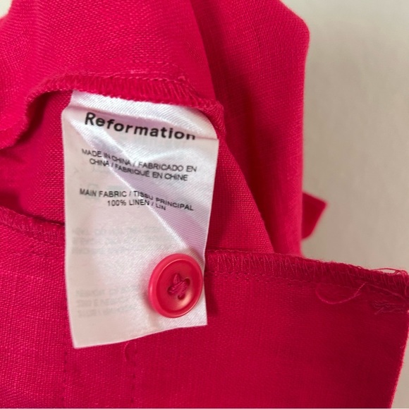 NWOT Reformation Vesta Pant in Corvette - Picture 5 of 7